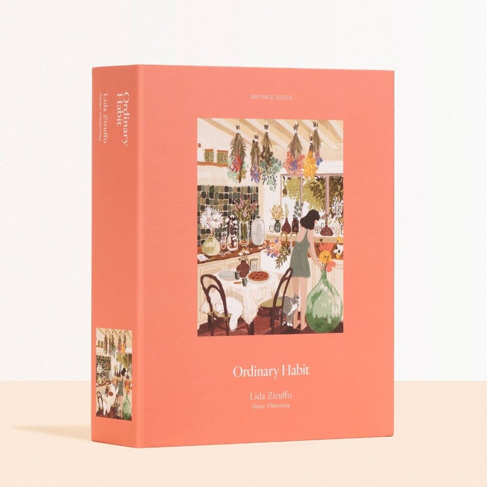 "Home Flowering" 500-Piece Puzzle